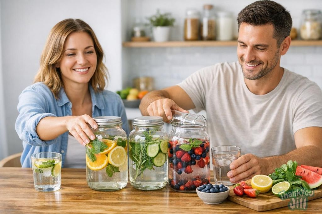 Homemade Infused Waters: Fresh, Healthy, and Sugar-Free
