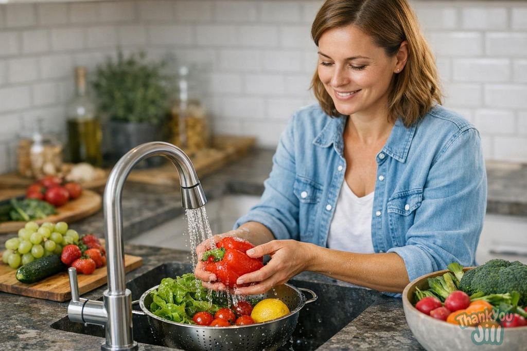 How to Wash Fruit and Vegetables to Remove Residues