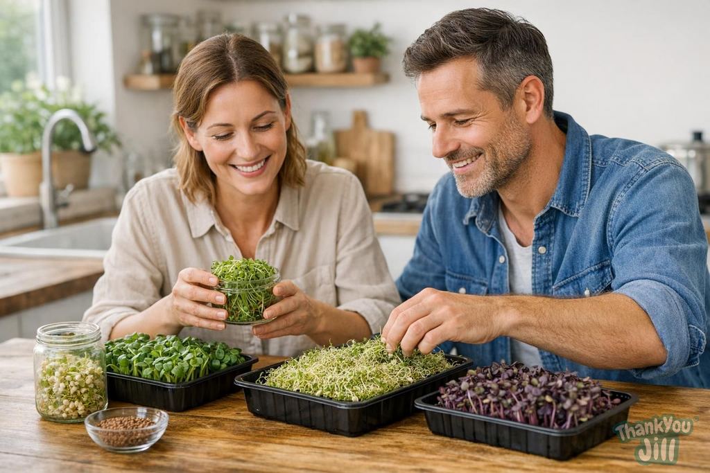 Growing Sprouts at Home