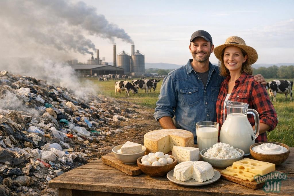 Cheese and Dairy Products: How Much Do They Really Pollute?