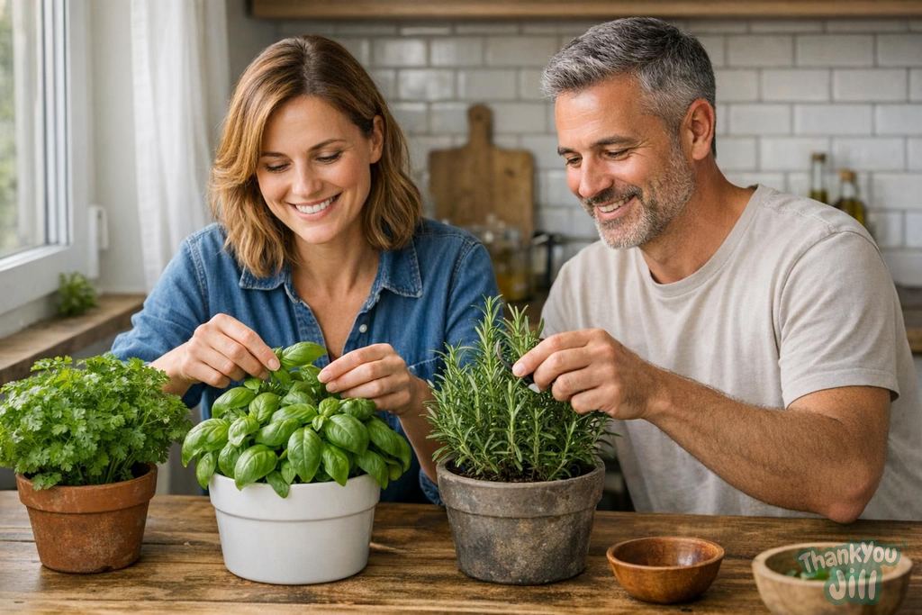 Growing Aromatic Herbs at Home
