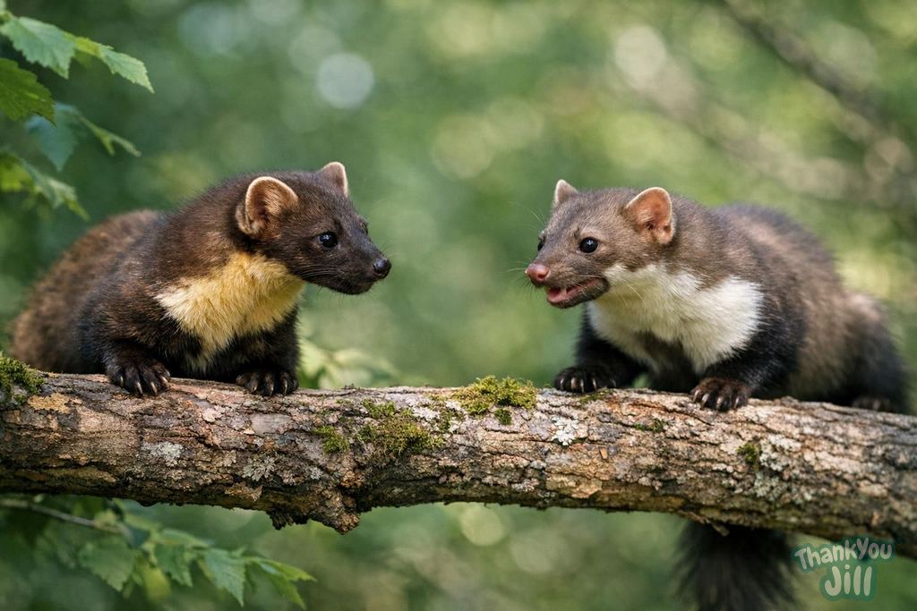 The Pine Marten and the Stone Marten