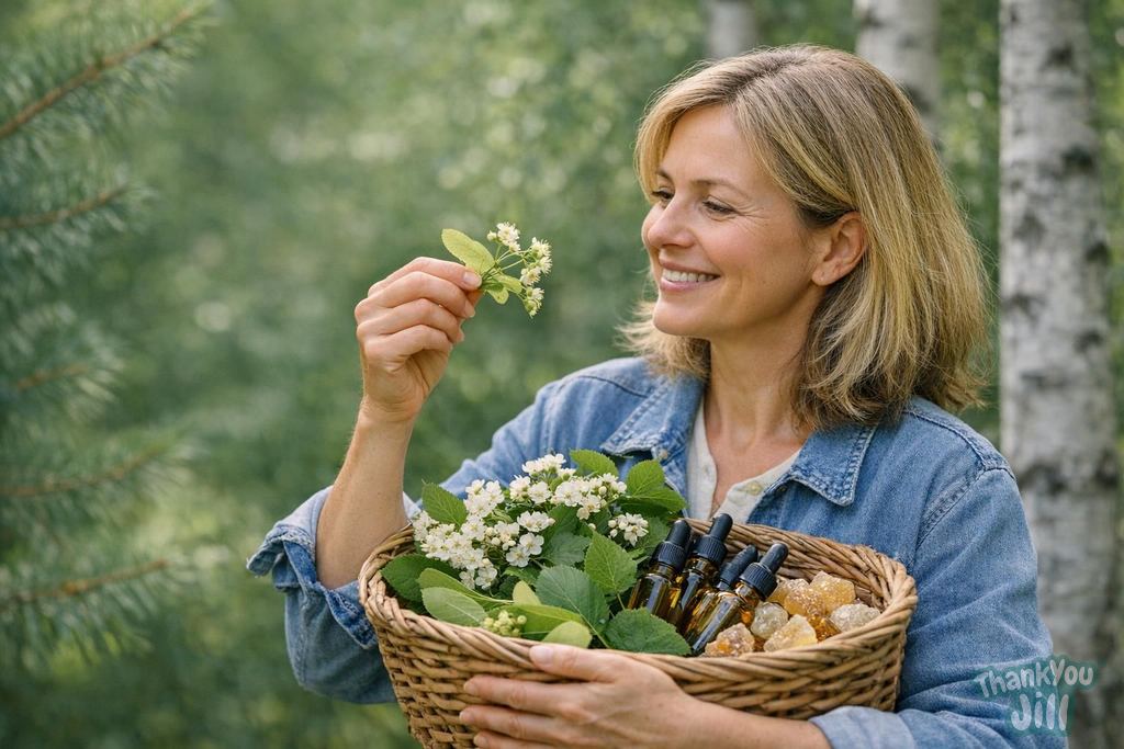 Herbs, Flowers, and Tree Buds in Herbal Medicine